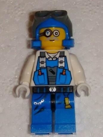 LEGO Minifigure-Power Miner: Brains, Goggles-Power Miners-PM013-Creative Brick Builders